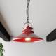 EULUNA Hanglamp Iron, rood