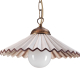 EULUNA Hanglamp Rosina 1-lamp lichtroze/brons