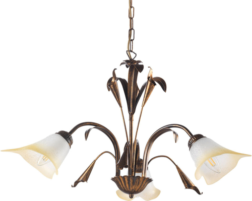 EULUNA Hanglamp Lucrezia 3-lamps, brons