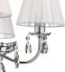 EULUNA Kroonluchter Jacqueline, 6-lamps wit