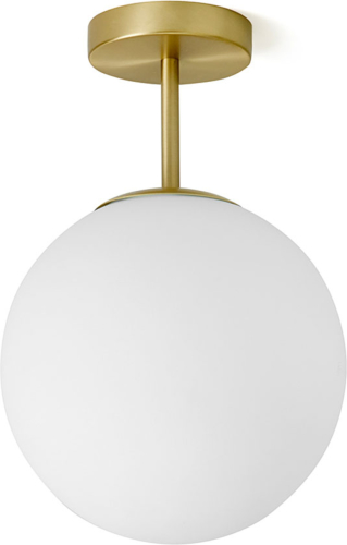 MILOOX BY Sforzin Messing-plafondlamp Jugen 1-lamp