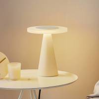 Helestra Bax tafellamp met touchdimmer, wit