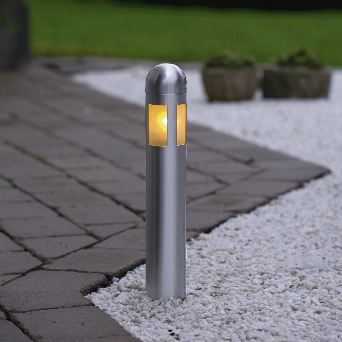 Konstmide Set van 3 LED sokkellampen Amalfi met grondspies