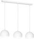 EULUNA Hanglamp Sool, wit, 3-lamps