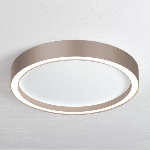 BOPP Aura LED plafondlamp Ø 30cm wit/taupe