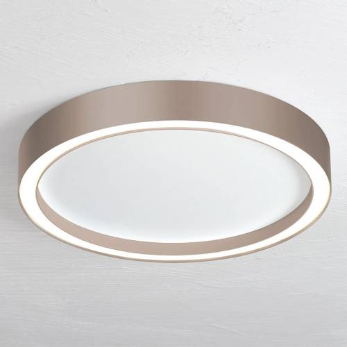 BOPP Aura LED plafondlamp Ø 40cm wit/taupe