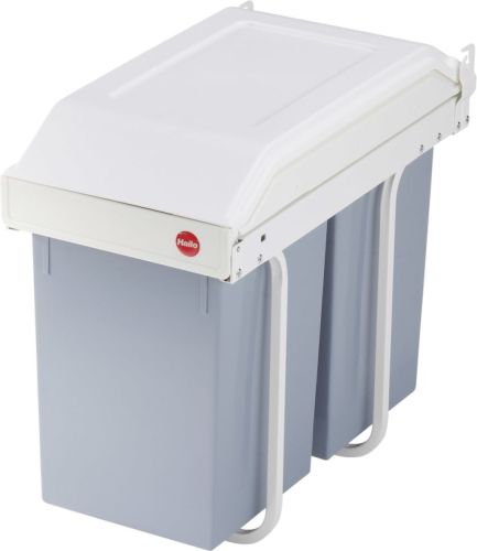 Hailo inbouw afvalemmer - 2 x 15 l