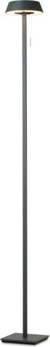 OLIGO Glance LED vloerlamp mat zwart
