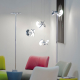 OLIGO Trinity LED hanglamp 3 beweegbare segmenten