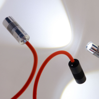 OLIGO A little bit colour tafellamp zwart/rood