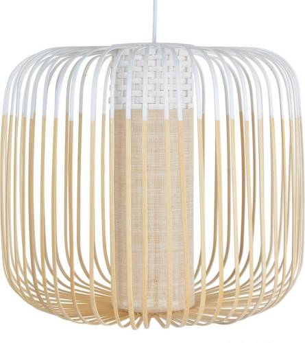 Forestier Bamboo Light M hanglamp 45 cm wit