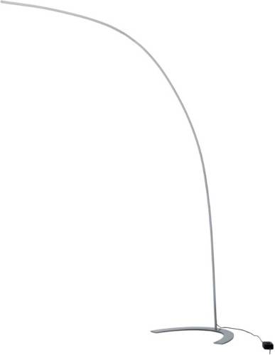 Lindby Zilveren LED-vloerlamp Danua