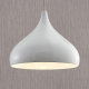 Lindby Aluminium hanglamp Ritana, wit