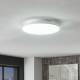 Lampenwelt.com LED plafondlamp Azra, wit, rond, IP54, Ø 25 cm