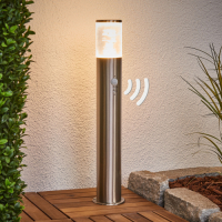 Lindby Sokkellamp Lillien met LED en bewegingssensor
