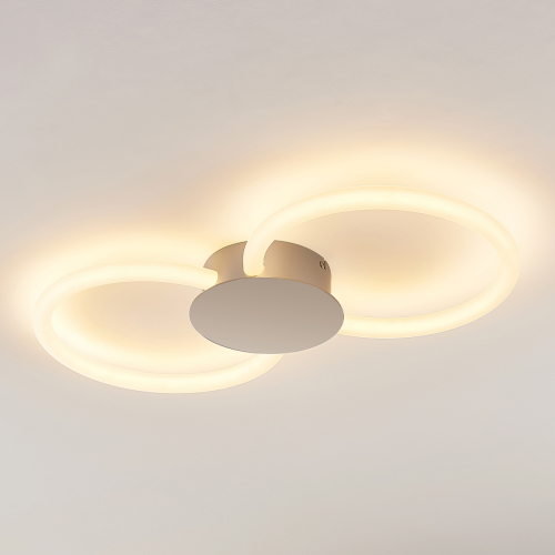 Lucande Clasa LED plafondlamp, 2-lamps