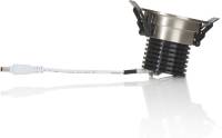 Arcchio Fortio LED inbouwlamp 3000K 30° nikkel