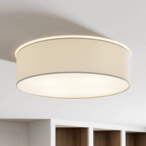 EULUNA Plafondlamp Cassy met opening, wit, Ø 48 cm
