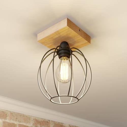EULUNA Plafondlamp Dorett met kooikap, 1-lamp