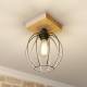EULUNA Plafondlamp Dorett met kooikap, 1-lamp