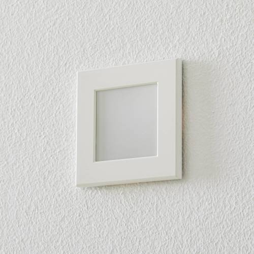 Bega Accenta wandinbouw hoekig frame wit 160lm