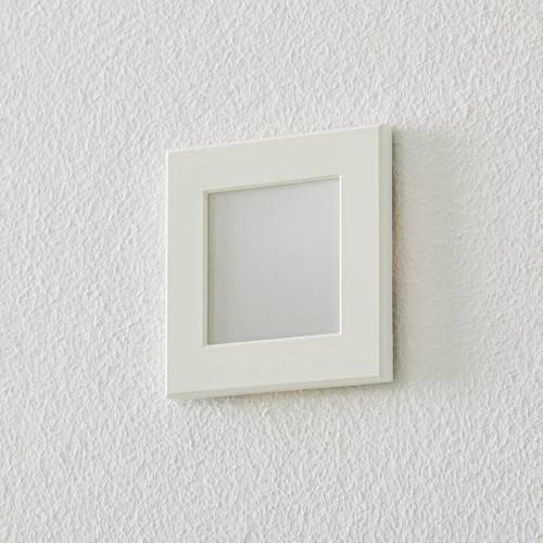 Bega Accenta wandinbouw hoekig frame wit 315lm