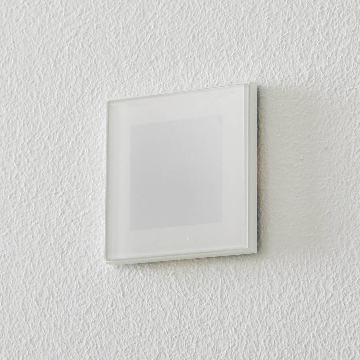 Bega Accenta wandinbouw hoekig ring wit 160lm