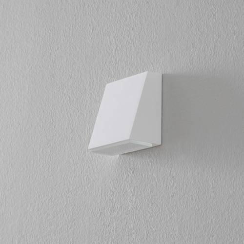 Bega 78047 wandlamp trapeze 3.000 K 9cm wit 255lm
