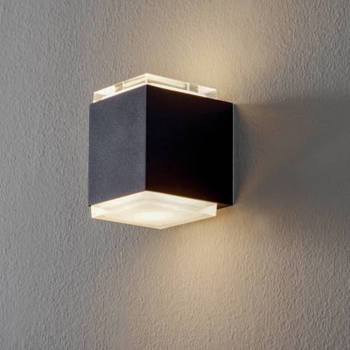 Bega 50063 LED wandlamp 3.000 K 9 cm fluweelzwart