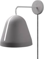 NYTA Tilt Wall wandlamp met stekker, grijs