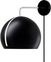 NYTA Tilt Globe Wall wandlamp met stekker zwart