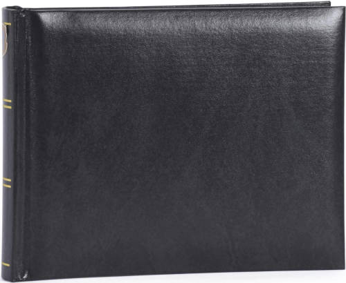 Henzo BASICLINE black 21x5x16 50 white p. bookbound 1000208