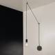 ECO-Light Hanglamp Habitat decentraal, 1-lamps, zwart