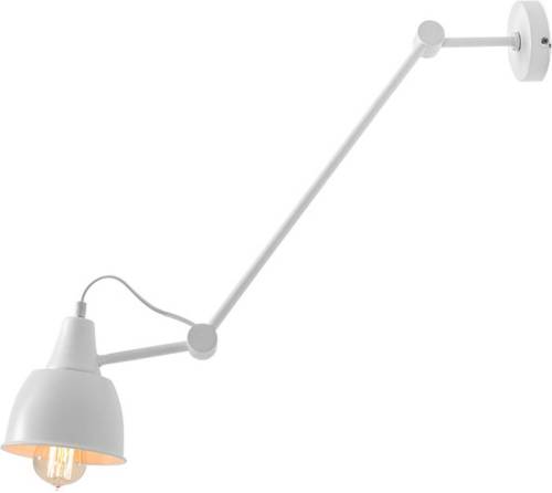 EULUNA Wandlamp 814, verstelbaar, 1-lamp, wit