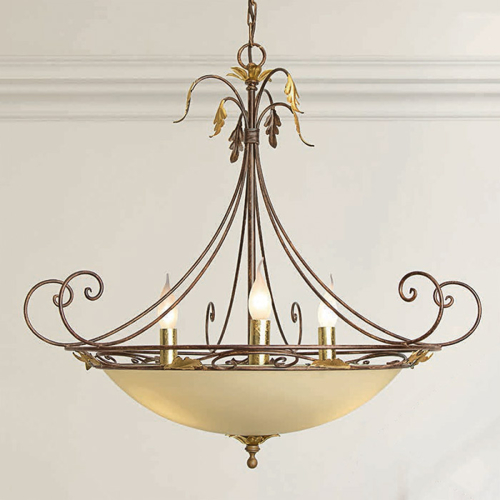 Lam Weelderige hanglamp Damiano
