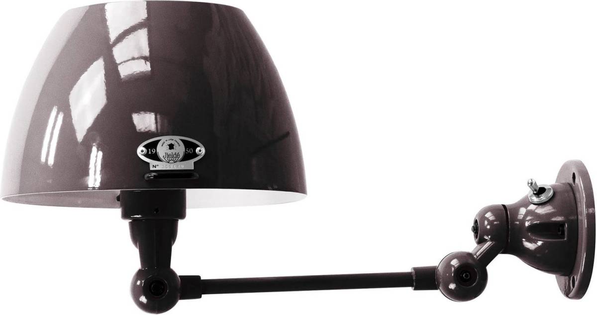 Jielde Aicler AIC701 scharnier-wandlamp zwart