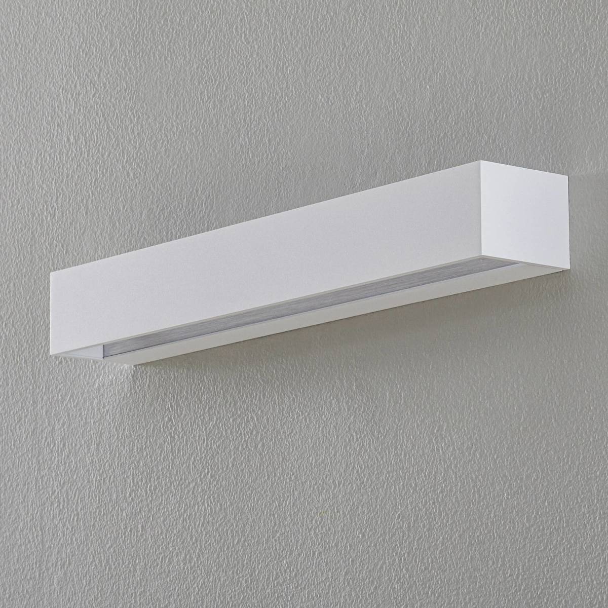 Bega Studio Line wandlamp breed wit/alu 50cm