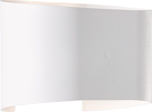 Fischer & Honsel LED wandlamp Wall, 2-lamps, rond, wit