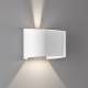 Fischer & Honsel LED wandlamp Wall, 2-lamps, rond, wit