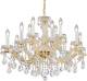 KOLARZ Maria Louise luster, goud 24 kt, 12-lamps