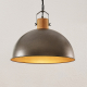 Lindby Holgar hanglamp met metalen kap, 1-lamp