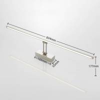 Lucande Thibaud LED schilderij verlichting 83,4 cm