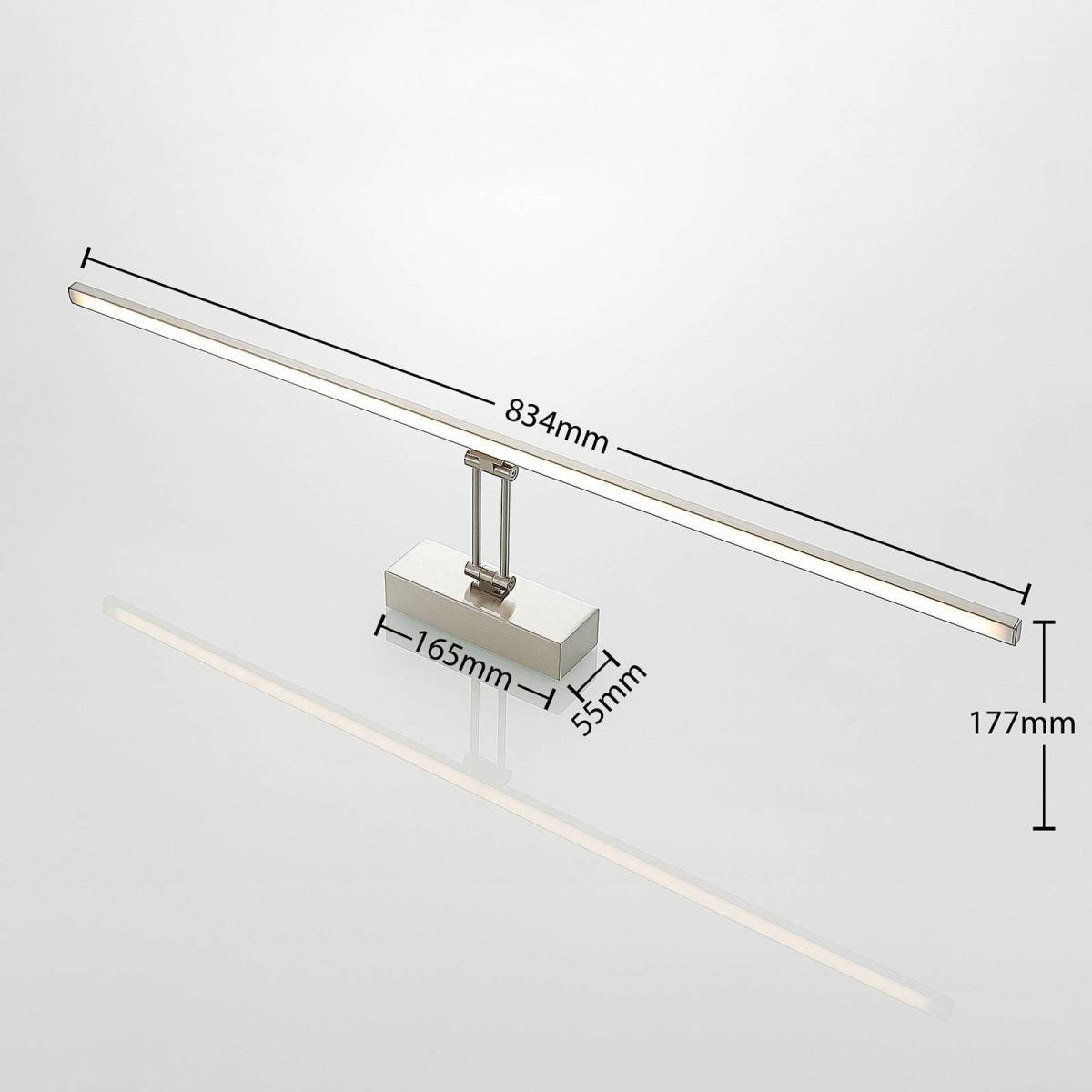 Lucande Thibaud LED schilderij verlichting 83,4 cm