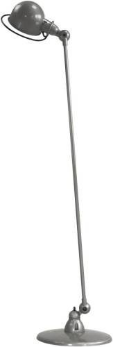Jielde Loft D1200 vloerlamp, instelbaar, grijs
