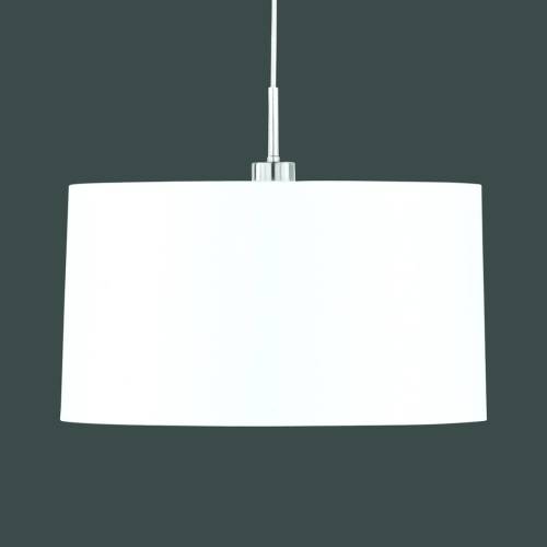 Hufnagel Hanglamp Loop met witte sits-kap