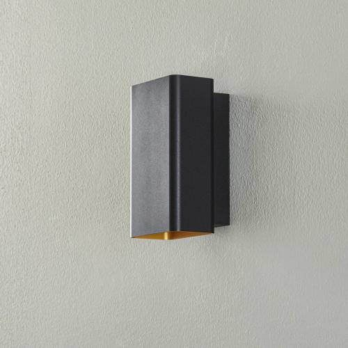 Bega Studio Line wandlamp smal zwart/goud 18