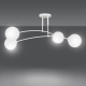 EULUNA Plafondlamp Pregos 4, 4-lamps, wit