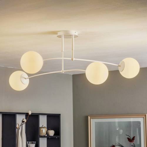 EULUNA Plafondlamp Pregos 4, 4-lamps, wit