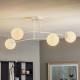 EULUNA Plafondlamp Pregos 4, 4-lamps, wit