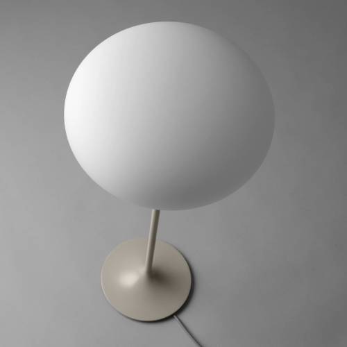 Gubi Stemlite tafellamp, grijs, 70 cm